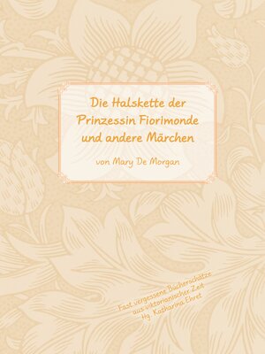 cover image of Die Halskette der Prinzessin Fiorimonde